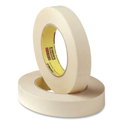 Printable Flatback Paper Tape, 3" Core, 0.75" X 60 Yds, White