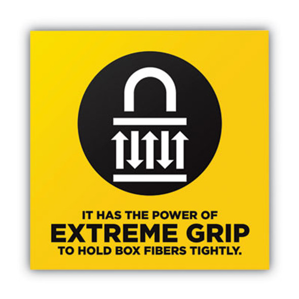 Box Lock Shipping Packaging Tape, 3" Core, 1.88" X 54.6 Yds, Clear, 3/Pack