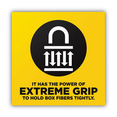 Box Lock Shipping Packaging Tape, 3" Core, 1.88" X 54.6 Yds, Clear, 3/Pack