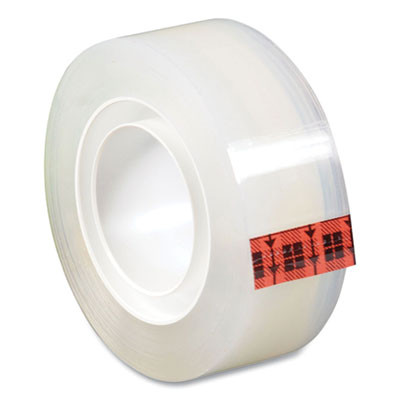 Transparent Tape, 1" Core, 0.5" X 36 Yds, Crystal Clear, 2/Pack