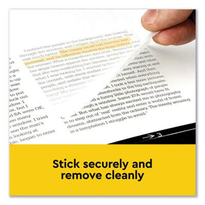 Transparent Notes, 2.88" x 2.88", Clear, 36 Sheets/Pad, 10 Pads/Pack