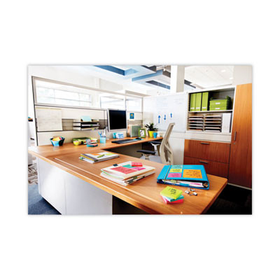 Original Pads In Poptimistic Collection Colors, Note Ruled, 3" x 3", 100 Sheets/Pad, 6 Pads/Pack