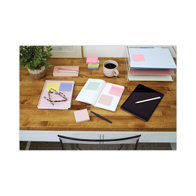 Original Recycled Note Pad Cabinet Pack, 3" x 3", Sweet Sprinkles Collection Colors, 75 Sheets/Pad, 24 Pads/Pack