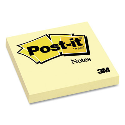 Original Pads In Canary Yellow, 3" x 3", 100 Sheets/Pad