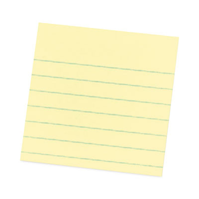 Pads In Canary Yellow, Note Ruled, 4" x 4", Cabinet Pack, 90 Sheets/Pad, 12 Pads/Pack