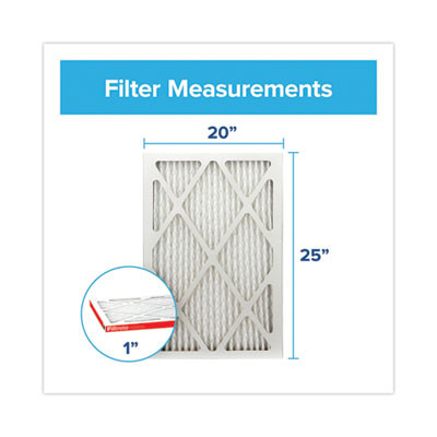 Allergen Defense Air Filter, Merv 11, Mpr 1000, 20 x 25