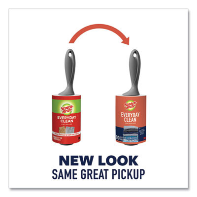 Everyday Clean Lint Roller, 70 Sheets/Roll, 2/Pack