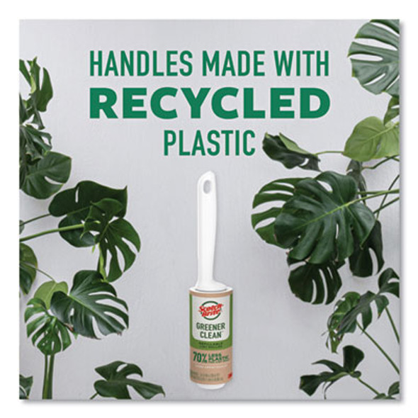 Greener Clean Lint Roller, 70 Sheets/Roll