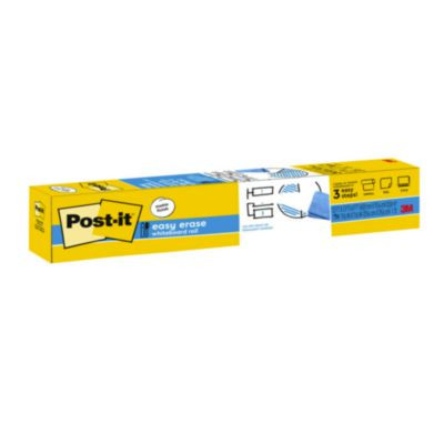 Easy Erase Permanent Marker Whiteboard Surface, Laminate Film, 36" x 24", White