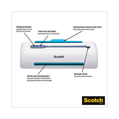 Pro 9" Thermal Laminator, 9" Max Document Width, 5 Mil Max Document Thickness