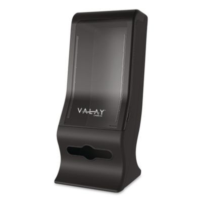 Valay Tower Napkin Dispenser, 8 x 17.25 x 13, Black