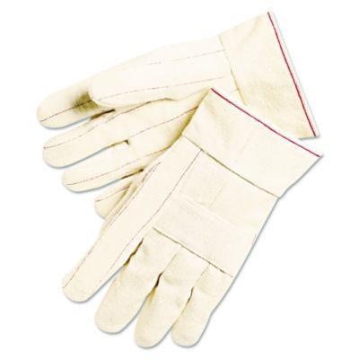 Hot Mill Heat-Resistant Work Gloves, Ansi Level 4 Heat Protection, Clute Cut, Straight Thumb, Large, 12 Pairs