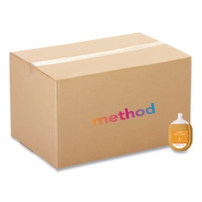 Dish Soap Refill Tub, Clementine Scent, 54 Oz Tub, 4/Carton