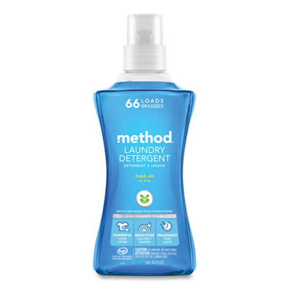 Laundry Detergent, Fresh Air Scent, 53.5 Oz Bottle, 4/Carton