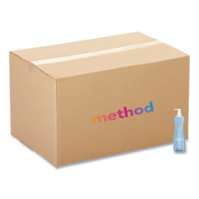 Dish Soap Pump, Hour-Glass Bottle Shape, Sea Minerals Scent, 18 Oz Pump Bottle, 6/Carton