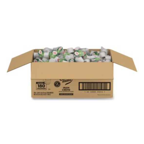 Bulk Liquid Coffee Creamer, Irish Cream, 0.38 Oz Mini Cups, 180/Carton