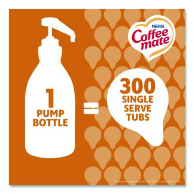 Liquid Creamer Pump Bottle, Salted Caramel Chocolate, 1.5 L Pump Bottle, 2/Carton