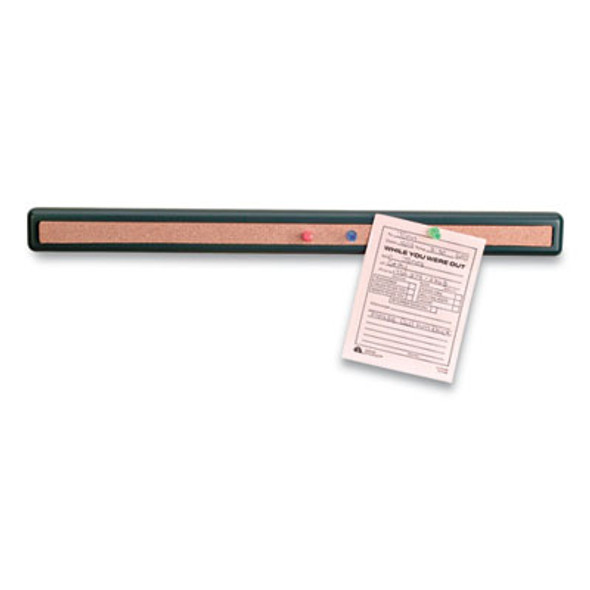 Verticalmate Plastic Cork Bar, 1.5" x 19", Gray