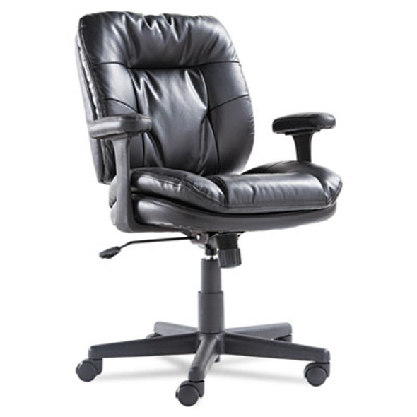 Executive Swivel/Tilt Chair, Supports Up To 250 Lb, 16.93" To 20.67" Seat Height, Black