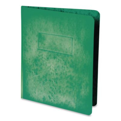 Heavyweight Pressguard And Pressboard Report Cover W/Reinforced Side Hinge, 2-Prong Fastener, 3" Cap, 8.5 X 11, Light Green