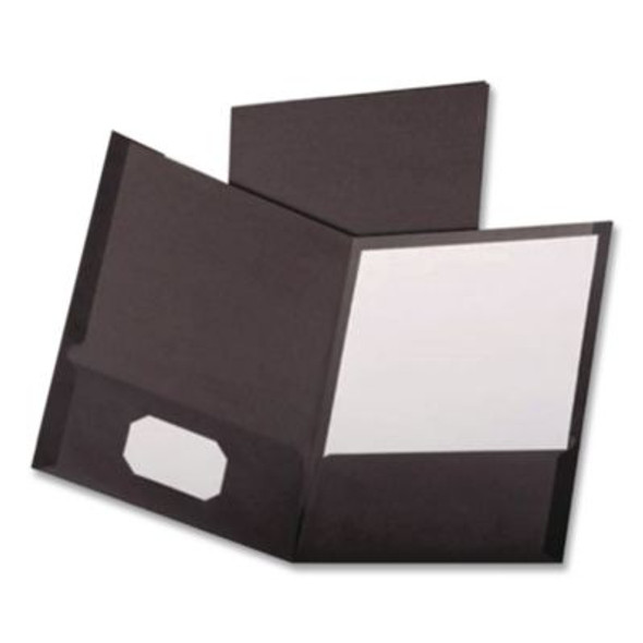 Linen Finish Twin Pocket Folders, 100-Sheet Capacity, 11 x 8.5, Light Gray, 25/Box