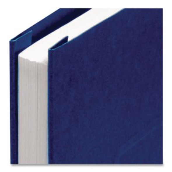 Presslock Report Cover, Two-Prong Fastener, 3" Capacity, 8.5 X 11, Dark Blue/Dark Blue, 25/Box
