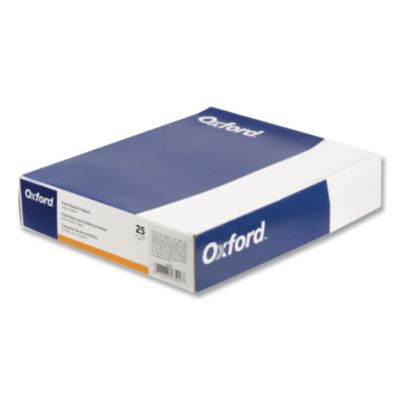 Twin-Pocket Folder, Accommodates (100) 11 x 8.5 Sheets, Orange, 25/Box