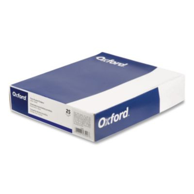 Twin-Pocket Folder, Accommodates (100) 11 x 8.5 Sheets, Dark Blue, 25/Box