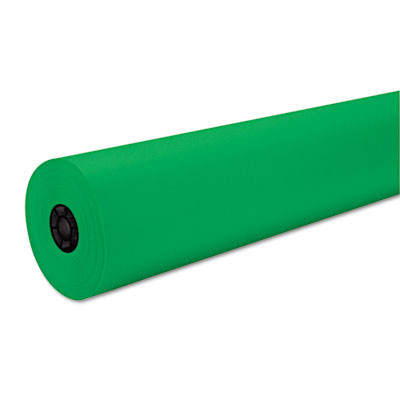 Decorol Flame Retardant Art Rolls, 40 Lb Cover Weight, 36" x 1000 Ft, Tropical Green