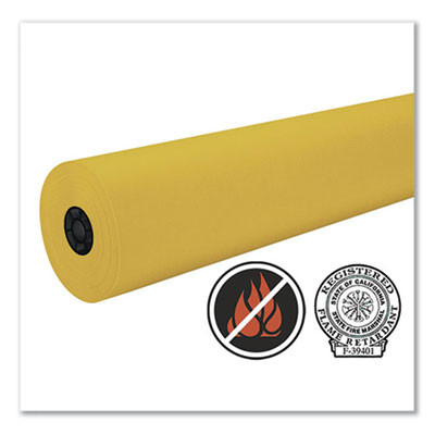 Decorol Flame Retardant Art Rolls, 40 Lb Cover Weight, 36 x 1,000 Ft, Gold