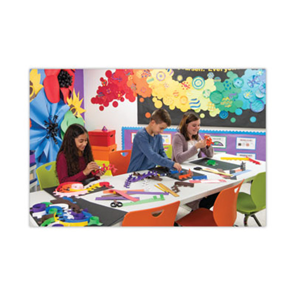 Tru-Ray Construction Paper, 76 Lb Text Weight, 9 x 12, Assorted Standard Colors, 50/Pack