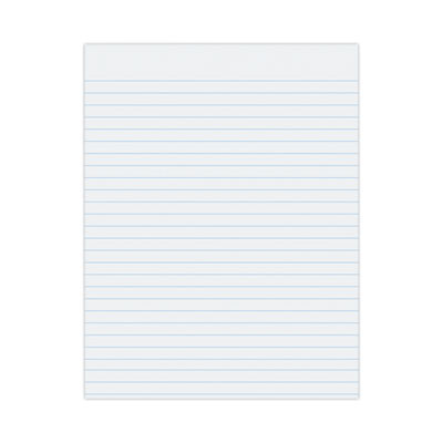 Composition Paper, 8.5 X 11, Wide/Legal Rule, 500/Pack