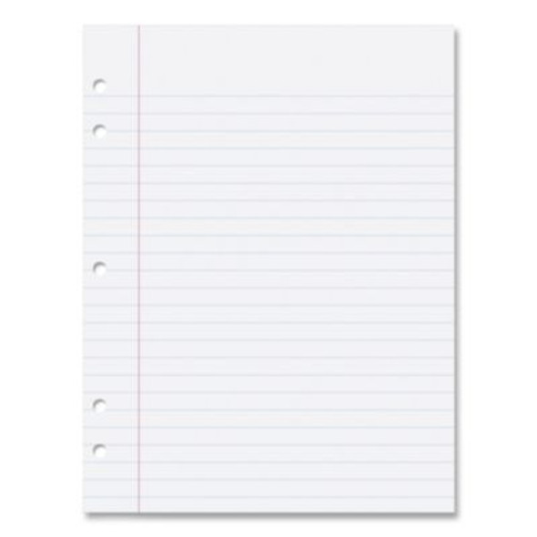 Composition Paper, 5-Hole, 8 X 10.5, Wide/Legal Rule, 500/Pack