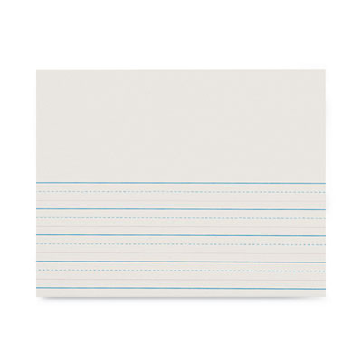 Multi-Program Picture Story Paper, 30 Lb Bond Weight, 5/8" Long Rule, One-Sided, 8.5 x 11, 500 Sheets/Ream