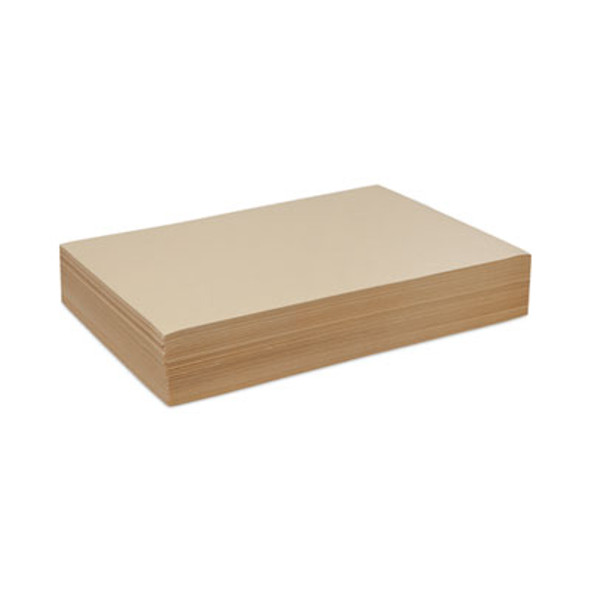 Cream Manila Drawing Paper, 40 Lb Cover Weight, 12 x 18, Cream Manila, 500/Pack