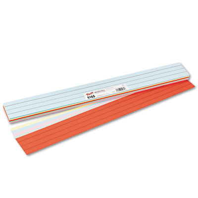 Sentence Strips, 24 X 3, Assorted Colors, 100/Pack