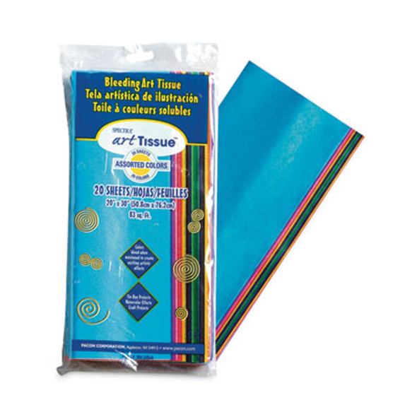 Spectra Art Tissue, 23 Lb Tissue Weight, 20 x 30, Assorted, 20/Pack