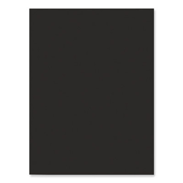 Sunworks Construction Paper, 50 Lb Text Weight, 9 x 12, Black, 50/Pack