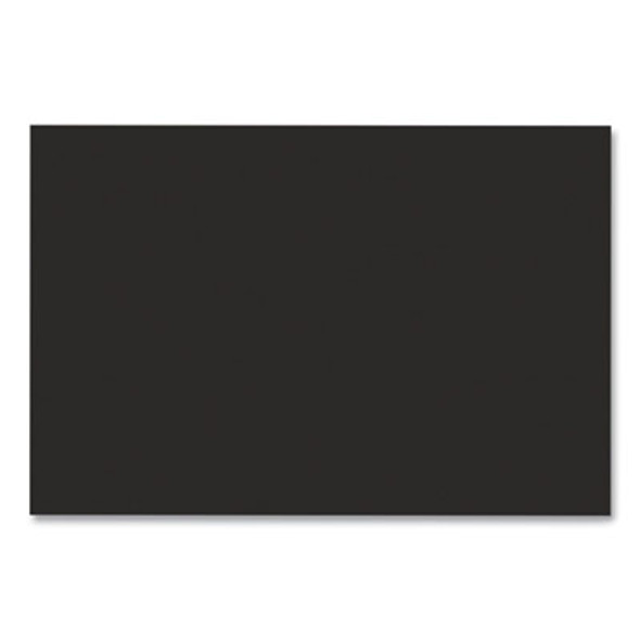 Sunworks Construction Paper, 50 Lb Text Weight, 12 x 18, Black, 50/Pack