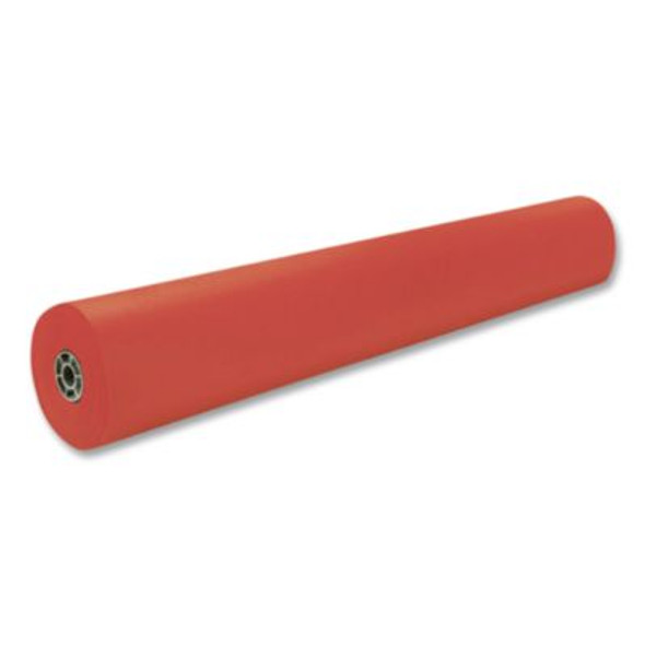 Rainbow Duo-Finish Colored Kraft Paper, 35 Lb Wrapping Weight, 36" x 1,000 Ft, Orange