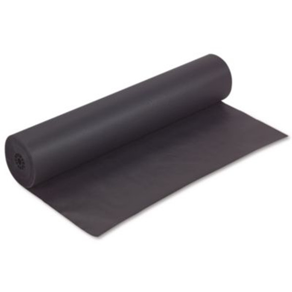 Rainbow Duo-Finish Colored Kraft Paper, 35 Lb Wrapping Weight, 36" x 1,000 Ft, Black