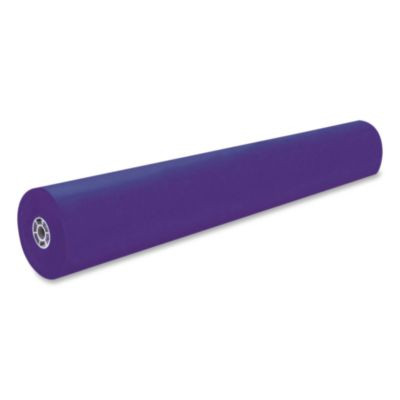 Rainbow Duo-Finish Colored Kraft Paper, 35 Lb Wrapping Weight, 36" x 1,000 Ft, Purple