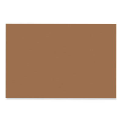 Sunworks Construction Paper, 50 Lb Text Weight, 12 x 18, Light Brown, 50/Pack