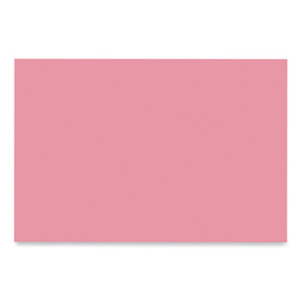Sunworks Construction Paper, 50 Lb Text Weight, 12 x 18, Pink, 50/Pack