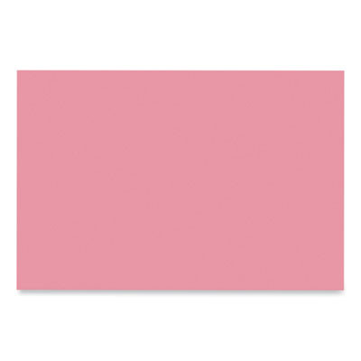 Sunworks Construction Paper, 50 Lb Text Weight, 12 x 18, Pink, 50/Pack