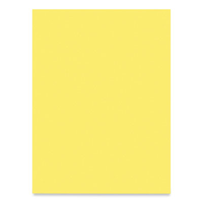 Sunworks Construction Paper, 50 Lb Text Weight, 9 x 12, Yellow, 50/Pack