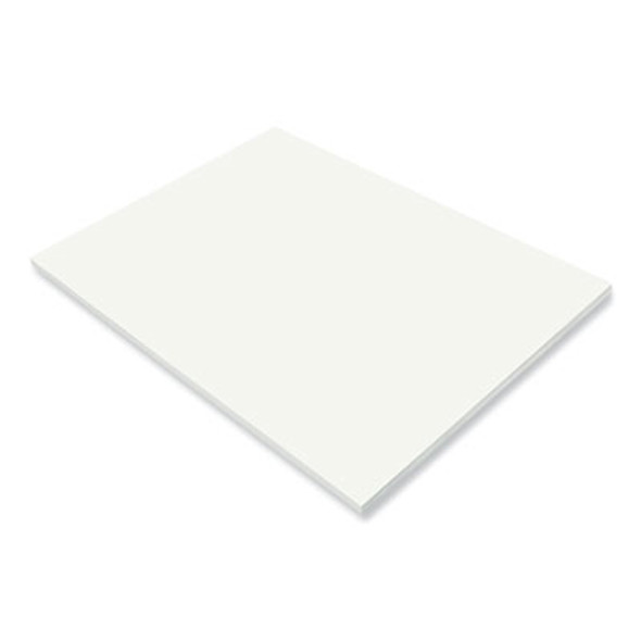 Sunworks Construction Paper, 50 Lb Text Weight, 18 x 24, White, 50/Pack