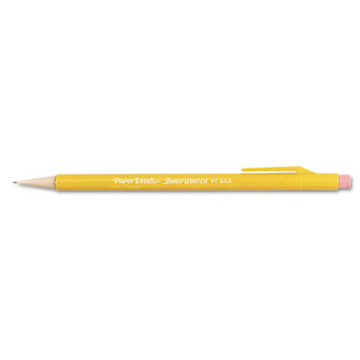 Sharpwriter Mechanical Pencil Value Pack, 0.7 Mm, Hb (#2), Black Lead, Classic Yellow Barrel, 36/Box
