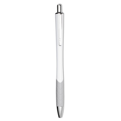 Inkjoy 700 Rt Ballpoint Pen, Retractable, Medium 1 Mm, Blue Ink, White/Gray Barrel, Dozen