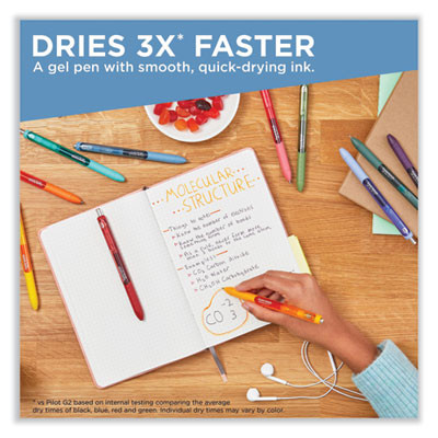 Inkjoy Gel Pen, Retractable, Medium 0.7 Mm, Assorted Ink And Barrel Colors, 22/Pack